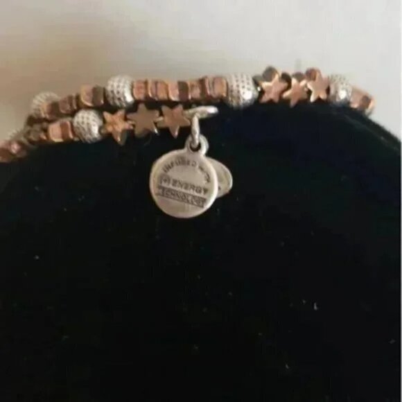 Alex and Ani Disney Be A Warrior Wrap Bracelet - Two-Tone Finish Bracelet - Picture 3 of 4